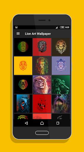 Lion Art Wallpaper screenshot 3