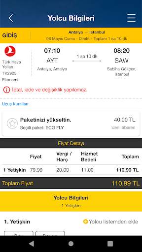 Ucuzabilet - Ucuz Uçak Bileti screenshot 4