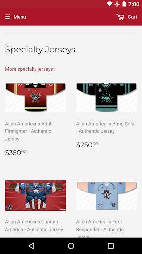Allen Americans App screenshot 4