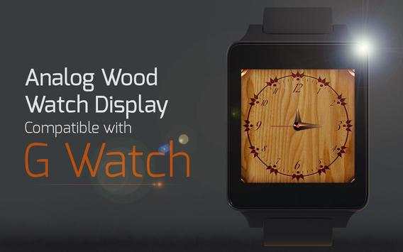 Analog Wood Watch Display screenshot 5