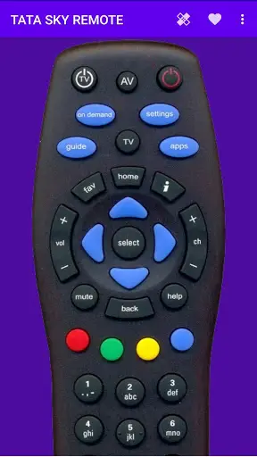 TaTa Sky Remote App- Remote For Tata Sky Setup Box screenshot 2
