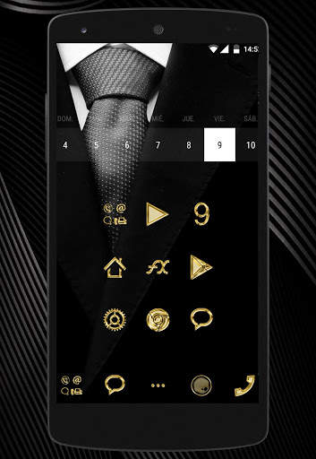 Gold Luxury icon pack best screenshot 2