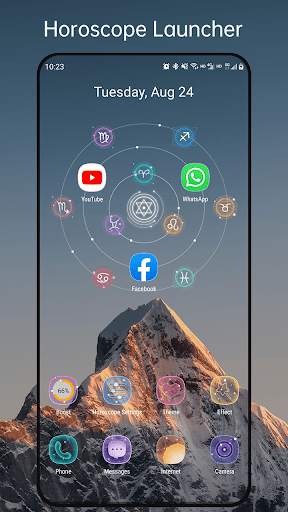 Horoscope Launcher - star sign screenshot 1
