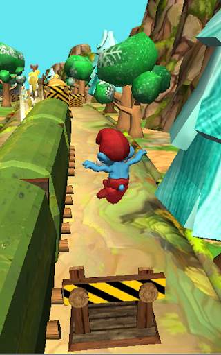 Subway Smurf Dash - Jungle Run Adventure screenshot 3