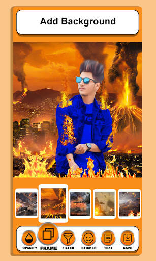 Fire Photo Editor screenshot 1