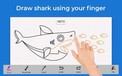 Shark Draw Step by Step screenshot 6