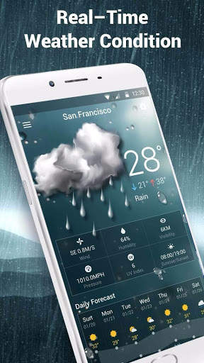 weather notification bar screenshot 4