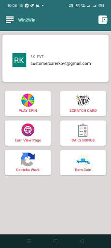 Win2Win Scratch Card And Spin To Win Cash screenshot 2