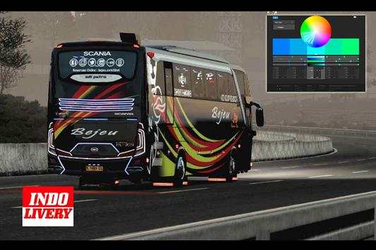 Livery SHD BUSSID Skin screenshot 4