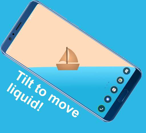 Luxury yacht wallpaper: fluid simulation wallpaper screenshot 1