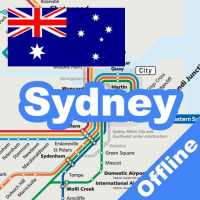 Sydney Metro, Train, Bus, Ferry Map Offline logo