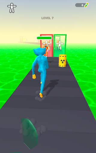 Monsters Lab - Freaky Running screenshot 1