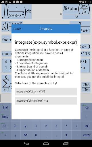 Symbolic Calculator screenshot 9