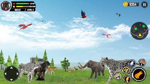Wild Black Panther Sim 3d screenshot 2