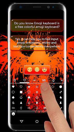 Eagle Bird Keyboard Theme for Cute Emoji Keyboard screenshot 3