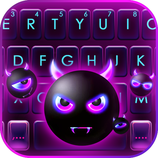 Devil Emoji Klavye Arkaplanı icon