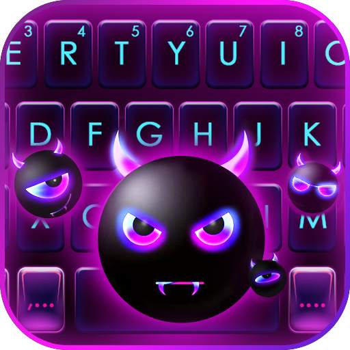 Devil Emoji Keyboard Background 1.0