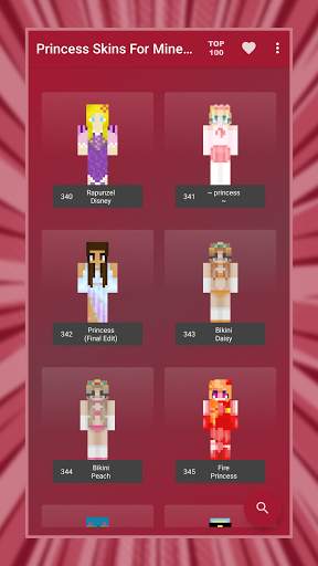 Princess Skins for Minecraft screenshot 1