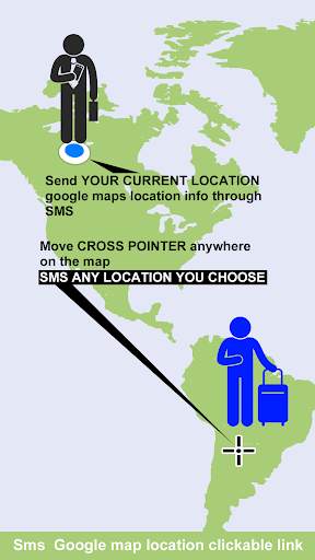 Find my place (SMS your map location link) screenshot 1