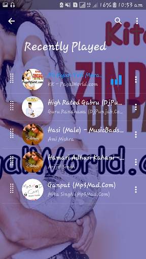Baaja - Music Player screenshot 2