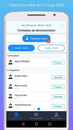 Bienvenue Formation 1 تصوير الشاشة