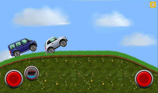 Racing on cartoon cars on the hills and mountains screenshot 7