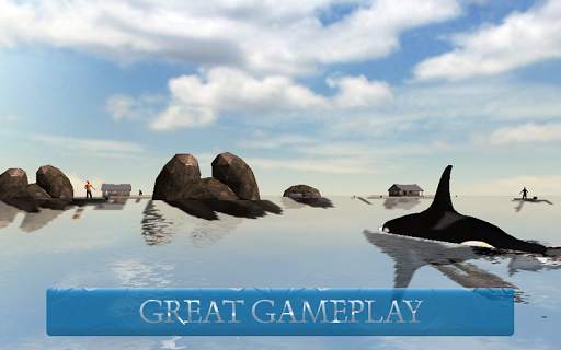 Whale Simulator 3D Free screenshot 1