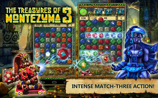 Treasures of Montezuma 3. True Match-3 Game. screenshot 2