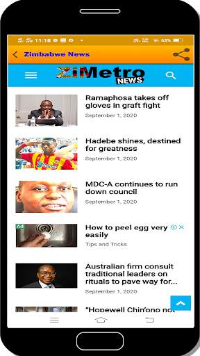 Zimbabwe News Online screenshot 7