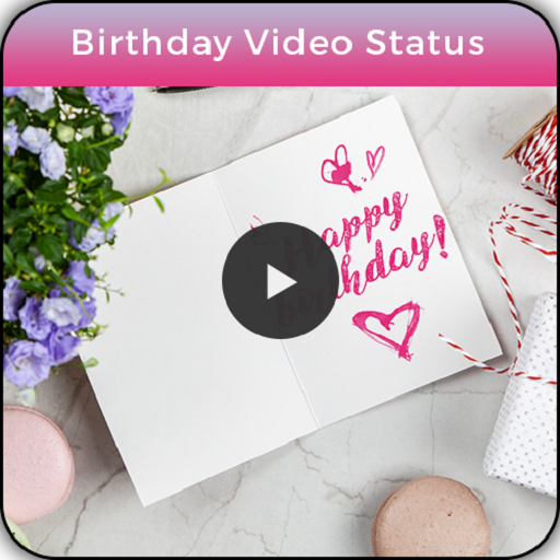 Birthday Video Status आइकन