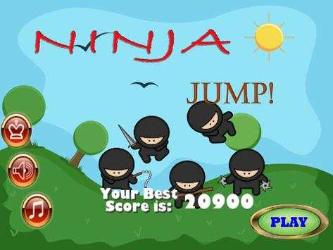 Kid Ninja Jump Games For Free screenshot 1