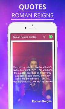 WWE  Roman Reigns Quotes/Status screenshot 3