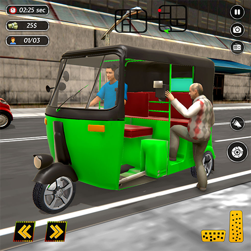 Tuk Tuk Auto Rickshaw City Driver: New Game 2020 icon