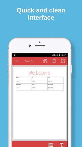 PDF Tables & Texts screenshot 1