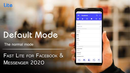 Fast Lite for Facebook & Messenger 2020 screenshot 2