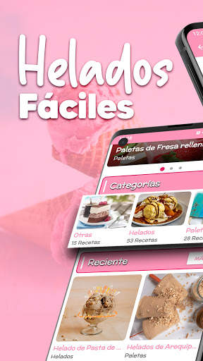 Recetas de Helados Caseros Fáciles y Rápidos screenshot 1