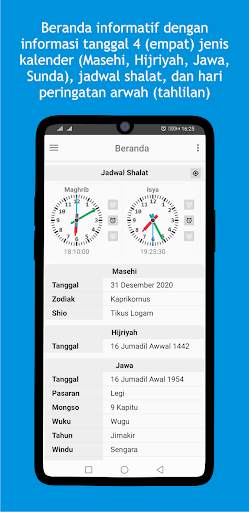 Kalender 2 Abad, Primbon, Shal screenshot 1