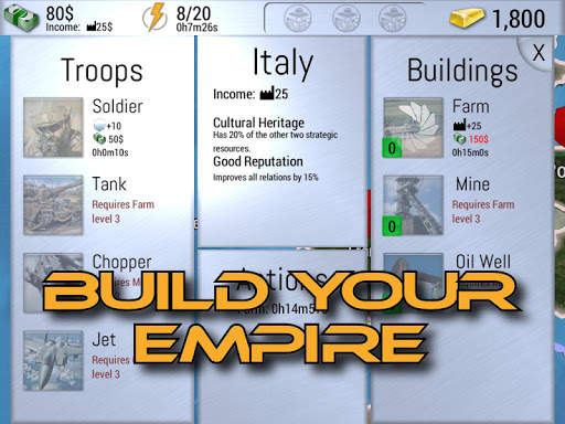 World Peace General 2017 - Global Strategy Game screenshot 9