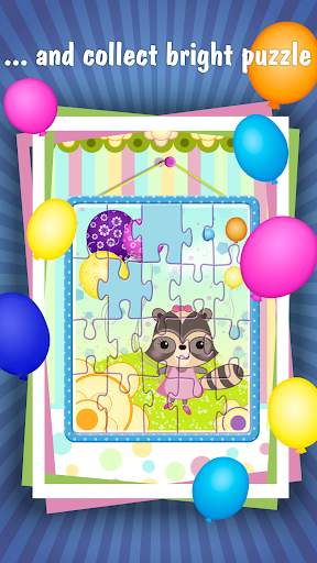 Candy Raccoon: Pop Balloons screenshot 4