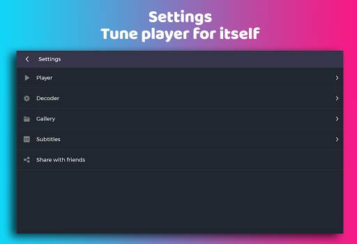 Night Video Player - voice amp screenshot 13