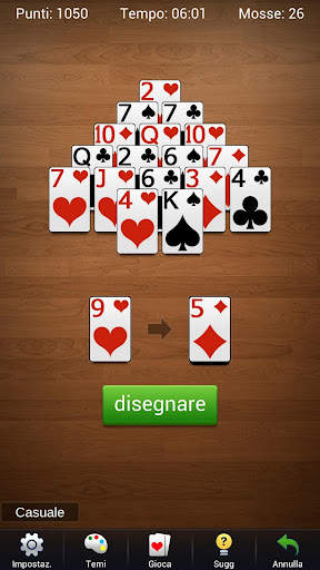 Solitario Piramidale - Carte screenshot 3