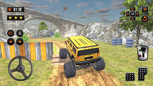 Offroad Jeep Car Parking Games screenshot 5