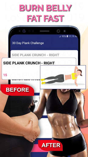Plank Challenge - 30 day plank exercise app free screenshot 3