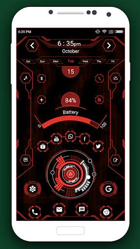 Hi-tech Innovative Launcher screenshot 12