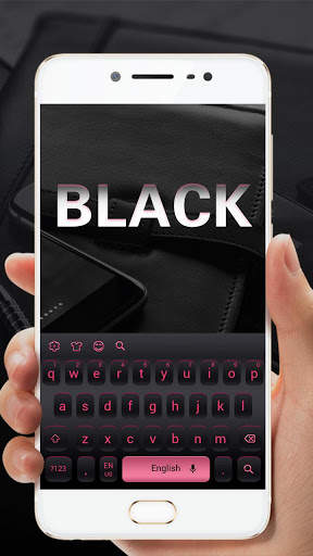 Simple Black Keyboard Theme screenshot 1