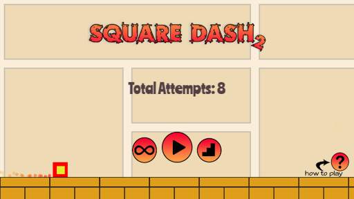 Square Dash - Geometry Adventure screenshot 1