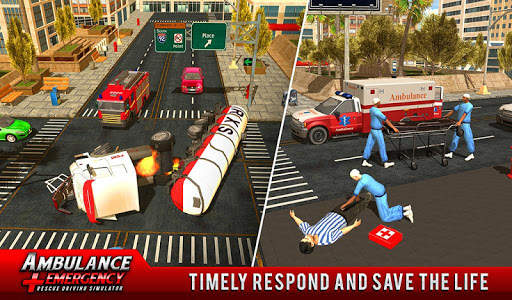 911 Ambulance City Rescue Game screenshot 10