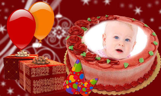 Birthday Cake Photo Frame - Collage Editor screenshot 4