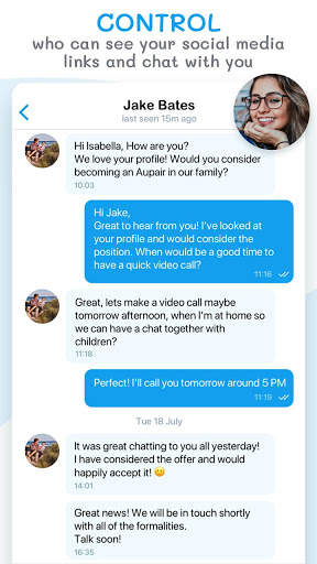 Aupair: Find your perfect Au Pair or host family! screenshot 3