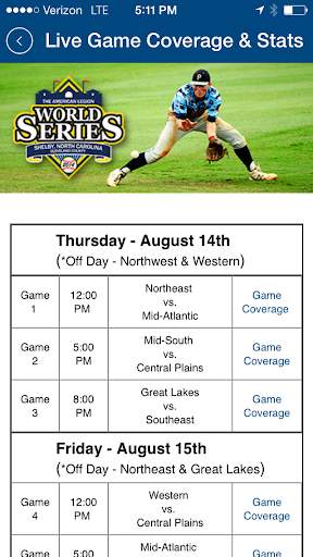 American Legion World Series screenshot 3